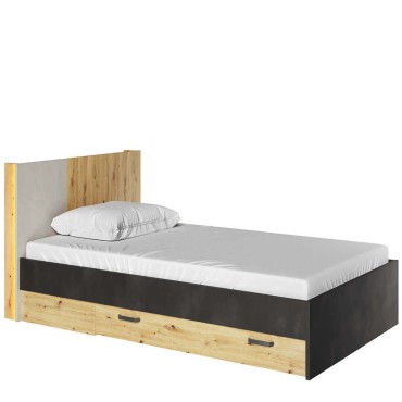 Qubic Q-11 Bett mit Schubladen